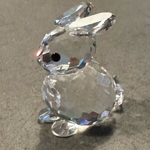 Swarovski Crystal "In a Summer Meadow" Small Sitting Bunny Rabbit Figurine
